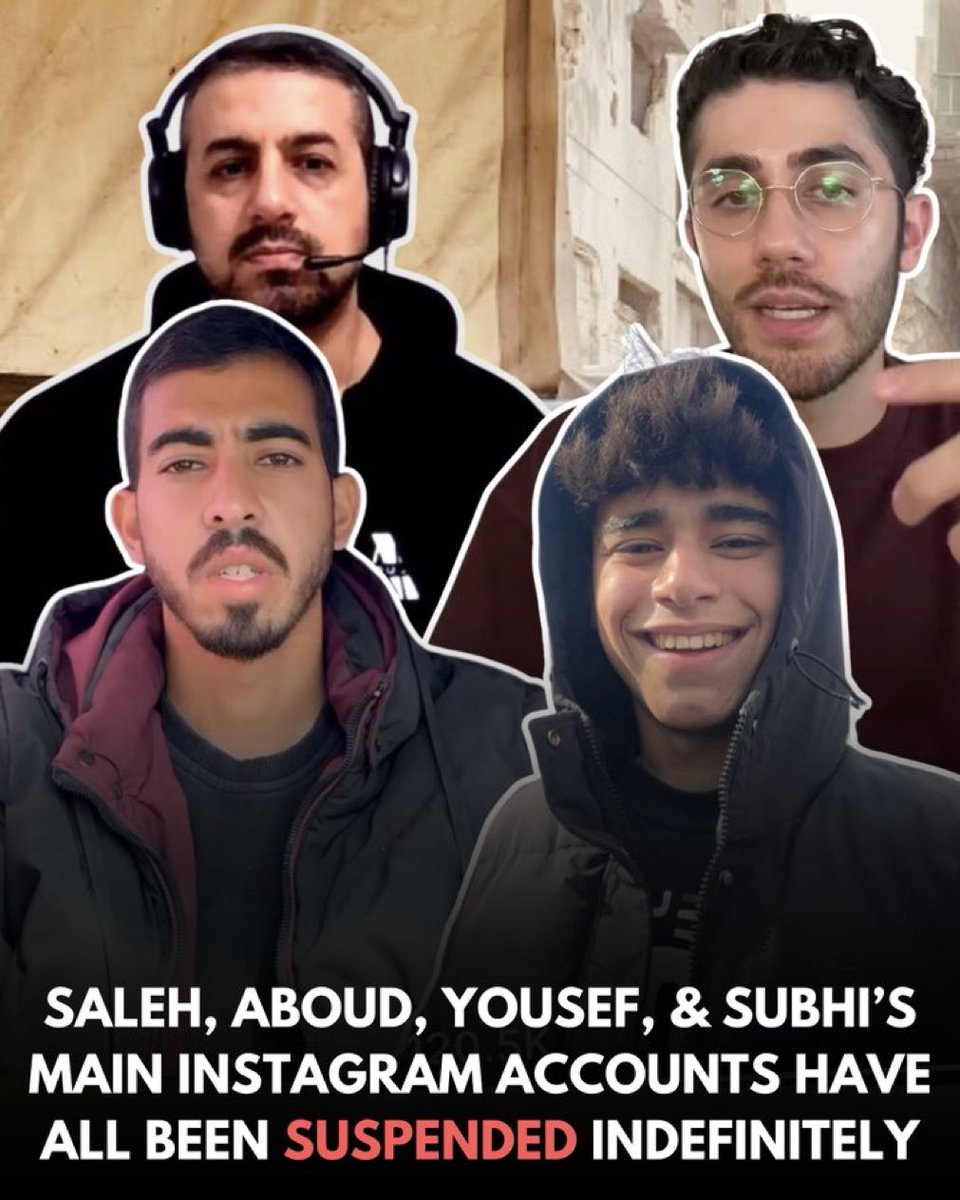 SamarDJarrah's tweet photo. انستاغرام اغلق حساباتهم وحساباتهم البديلة دون رجعة على حد قول التطبيق. لديهم ما مجموعه ١٥ مليون متابع. https://t.co/Qum1ltDb1I