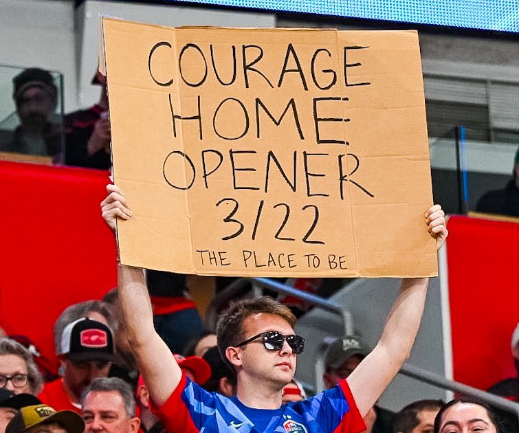 me:                                        the home opener: