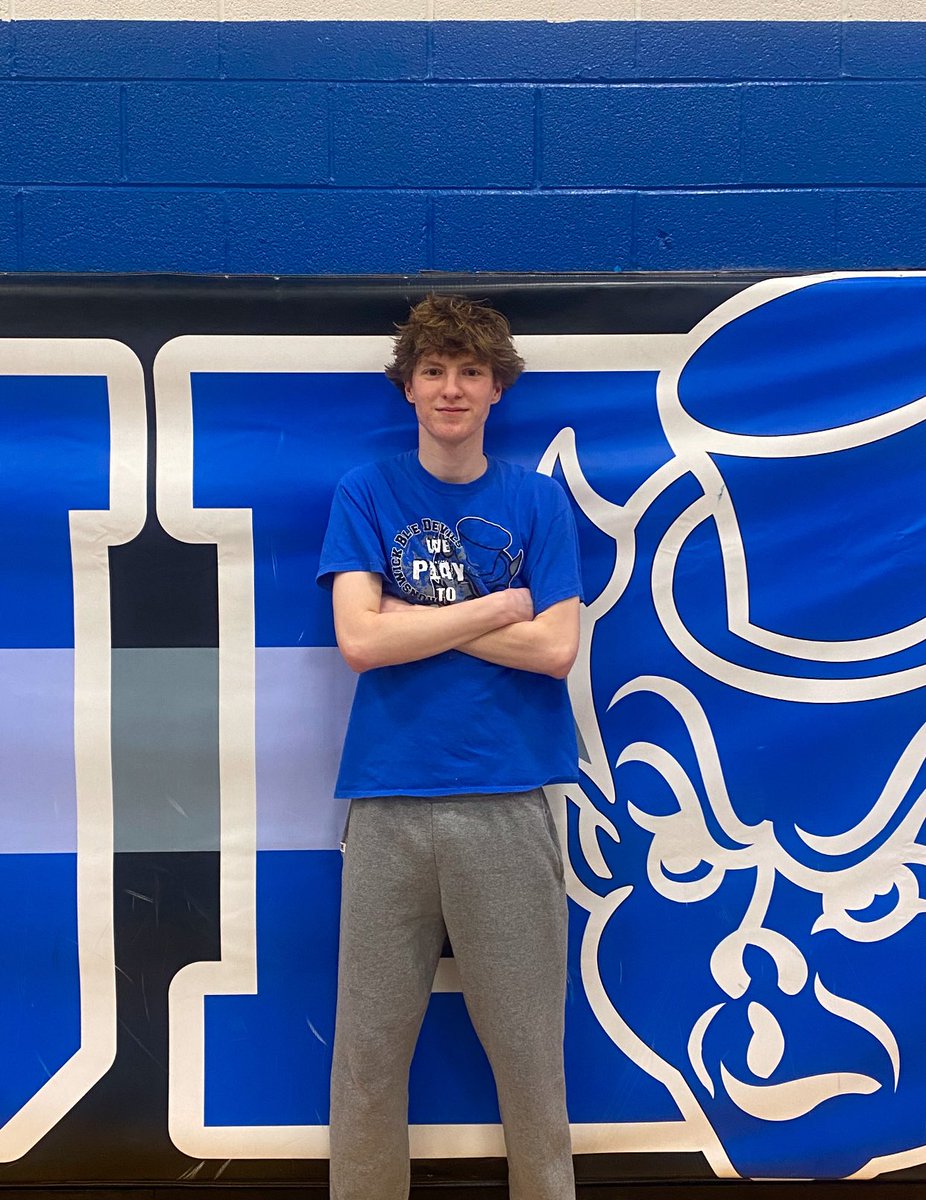 Man of the Match! Great win over Amherst Steele 3-0. #boysvolleyball #brunswickboysvball