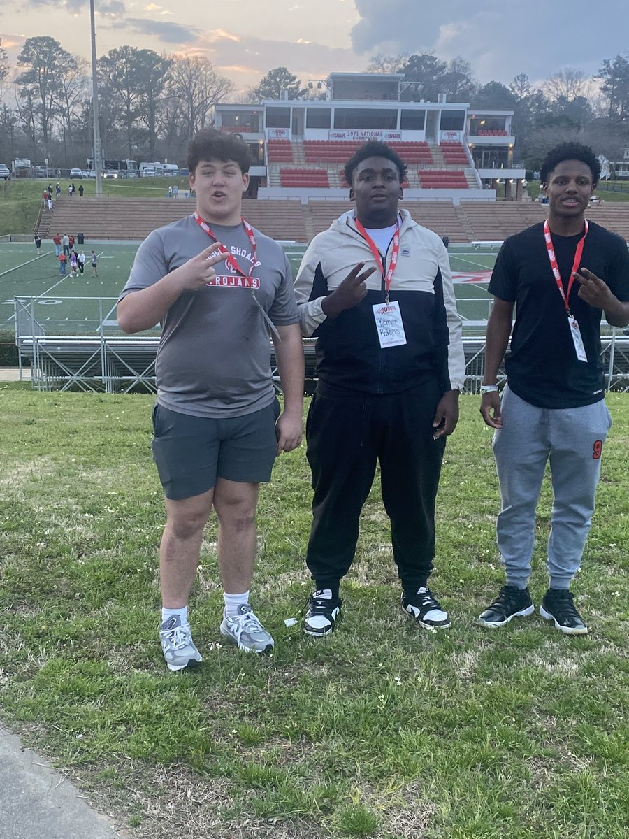 Jackson Sarapin (@jacksonsarapin) on Twitter photo Had a great time at <a href="/uwa_football/">West Alabama FB</a> today. Loved the energy from the coaches and players. Great meeting <a href="/CoachYeah/">Scott Cochran</a> <a href="/32jaysmith/">Jamarcus Smith</a> <a href="/Squareboy92/">Damion Square</a>
<a href="/RecruitTrojans/">Recruit Muscle Shoals</a> <a href="/Muscle_ShoalsFB/">Muscle Shoals Football</a> <a href="/JamieDixon_FIT/">Jamie Dixon, MS CSCS</a> <a href="/coachswift64/">Coach T. Swift</a> <a href="/HallTechSports1/">Hall-Tech Sports</a> <a href="/AL6AFootball/">Alabama6AFootball</a> Had a great time at <a href="/uwa_football/">West Alabama FB</a> today. Loved the energy from the coaches and players. Great meeting <a href="/CoachYeah/">Scott Cochran</a> <a href="/32jaysmith/">Jamarcus Smith</a> <a href="/Squareboy92/">Damion Square</a>
<a href="/RecruitTrojans/">Recruit Muscle Shoals</a> <a href="/Muscle_ShoalsFB/">Muscle Shoals Football</a> <a href="/JamieDixon_FIT/">Jamie Dixon, MS CSCS</a> <a href="/coachswift64/">Coach T. Swift</a> <a href="/HallTechSports1/">Hall-Tech Sports</a> <a href="/AL6AFootball/">Alabama6AFootball</a>