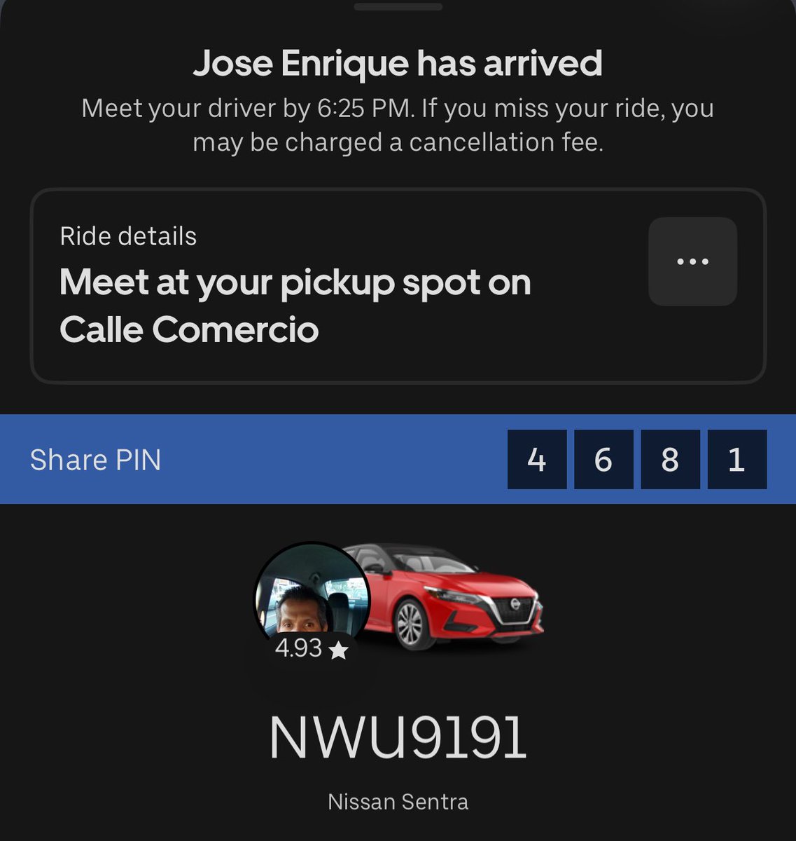 loreleiarenas's tweet photo. @Uber_MEX para que tienen servicio de Uber pet, si cuando llegan los conductores se niegan a dar el servicio https://t.co/MByjNOyowF