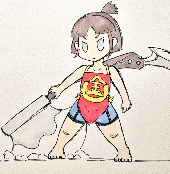 #とりあえずなんか構えたポーズ見せて 