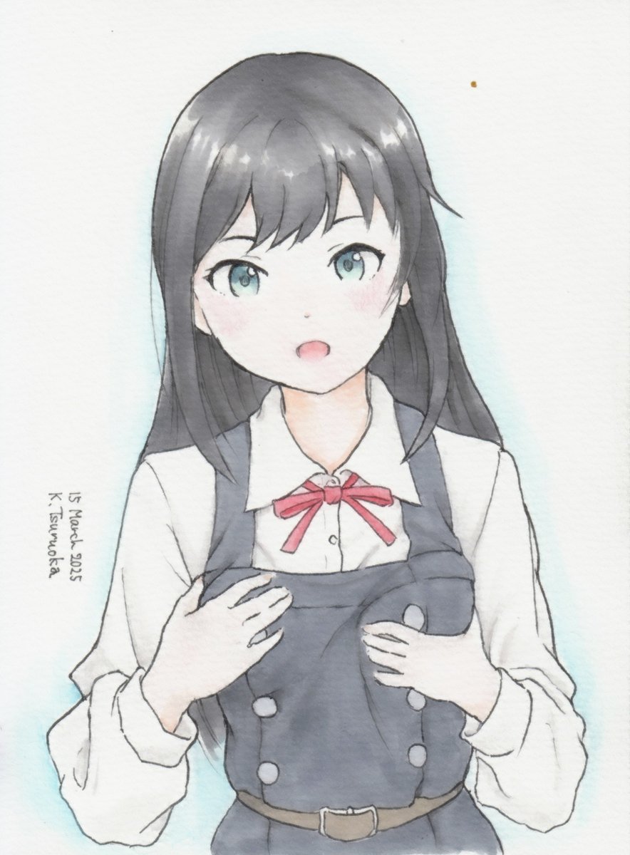 艦これ「つぎやったら『これ』だからね#艦これイラスト #朝潮 」|Kaz Tsuruokaのイラスト
