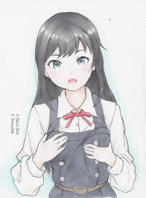 つぎやったら『これ』だからね#艦これイラスト #朝潮 