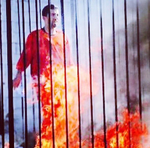 سؤال للجولانيين  الدواعش ، ألم يكن الشهيد معاذ الكساسبه الذي قتله الارهابي الجولاني من المسلمين السنه ؟ 
#أحمد_الشرع 
#سوريا_الان 
#اوقفوا_اباده_العلويين