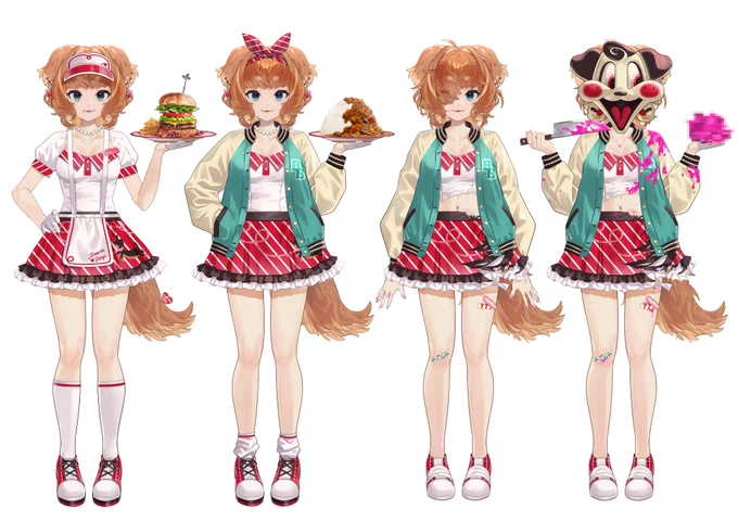 【お仕事】VTuberの美吉野しきさん の新衣装Live2Dモデルイラストを制作させていただきました!素敵なプロジェクトに参加できて光栄です!誕生日おめでとうございます!! 衣装デザイン Amai Umimaru  #Shikillust 