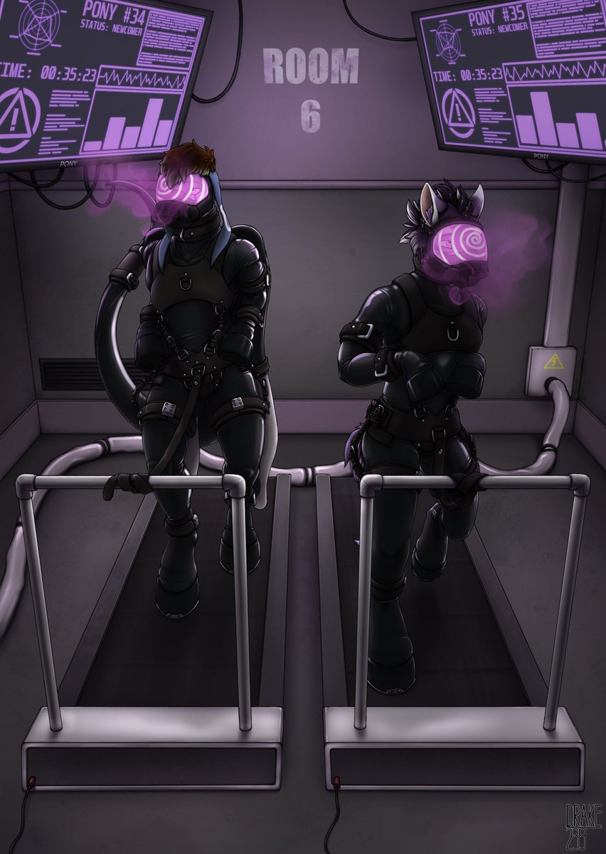 The treadmill is a good workout for new ponies!

Comm for <a href="/StingrayAD/">Stingray After Dark</a> and <a href="/AkaruAD/">𝘼𝙆𝘼𝙍𝙐 𝘼𝙛𝙩𝙚𝙧𝘿𝙖𝙧𝙠 🔜 LVFC</a>