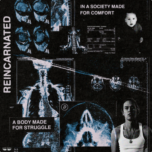 ReallyNate's tweet photo. This song encapsulates EVERYTHING I’ve been through in the past four years. The highs &amp; lows. Every broken bone, every scar, every tear, and the moment I felt death was coming. Truth is, a part of me did die that day. But I was #Reincarnated. Listen now: https://t.co/bK6mPSjrwJ https://t.co/4zoBa7wcTM