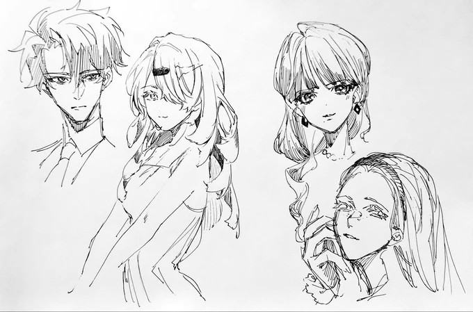 アナログ一発書きは生きてるって感じ 