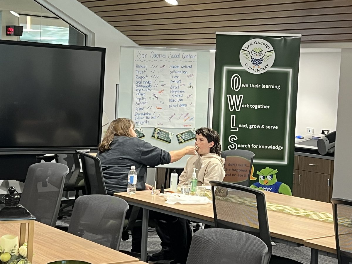 Lots of fun with San Gabriel students this week!