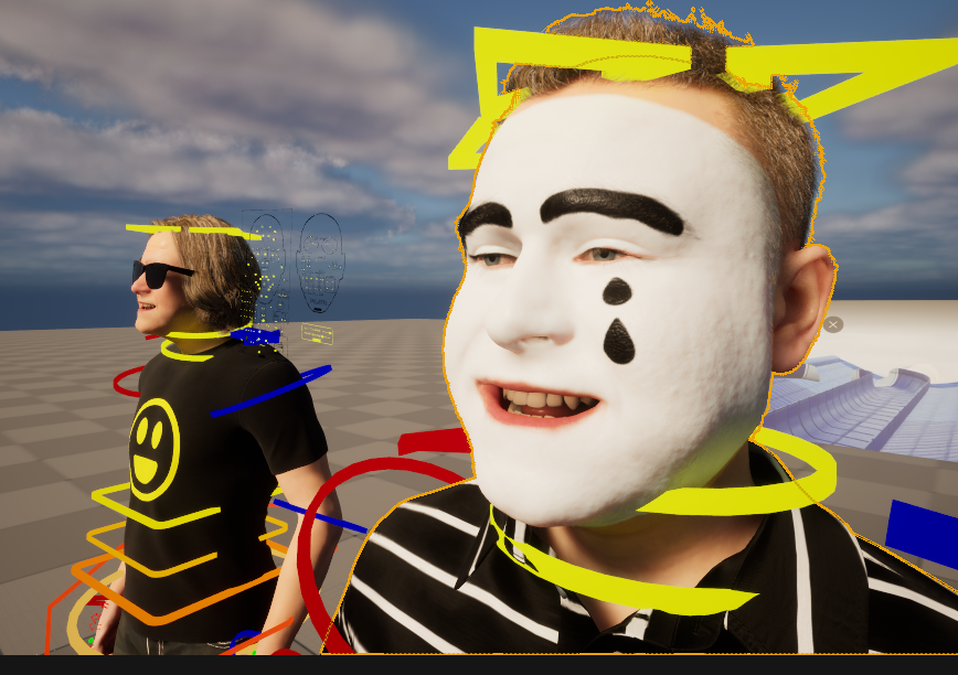 Substance painter face imported fairly easily onto the Metahuman.
#UnrealEngine #twitchstreamer #animation