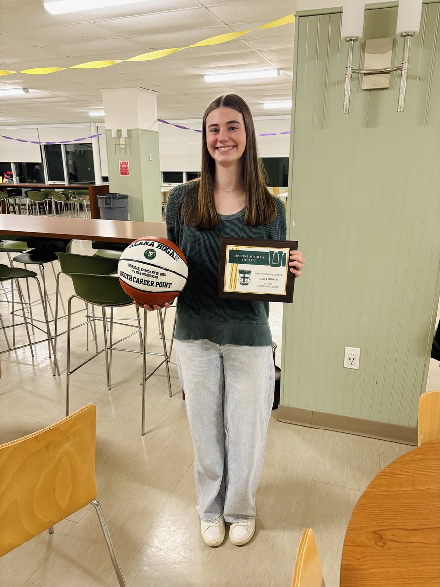 Alana Hogan (@alana_hogan15) on Twitter photo Last banquet was bittersweet. Going to miss this group for sure! <a href="/uadedhambball/">Ursuline Academy Basketball</a> Last banquet was bittersweet. Going to miss this group for sure! <a href="/uadedhambball/">Ursuline Academy Basketball</a>