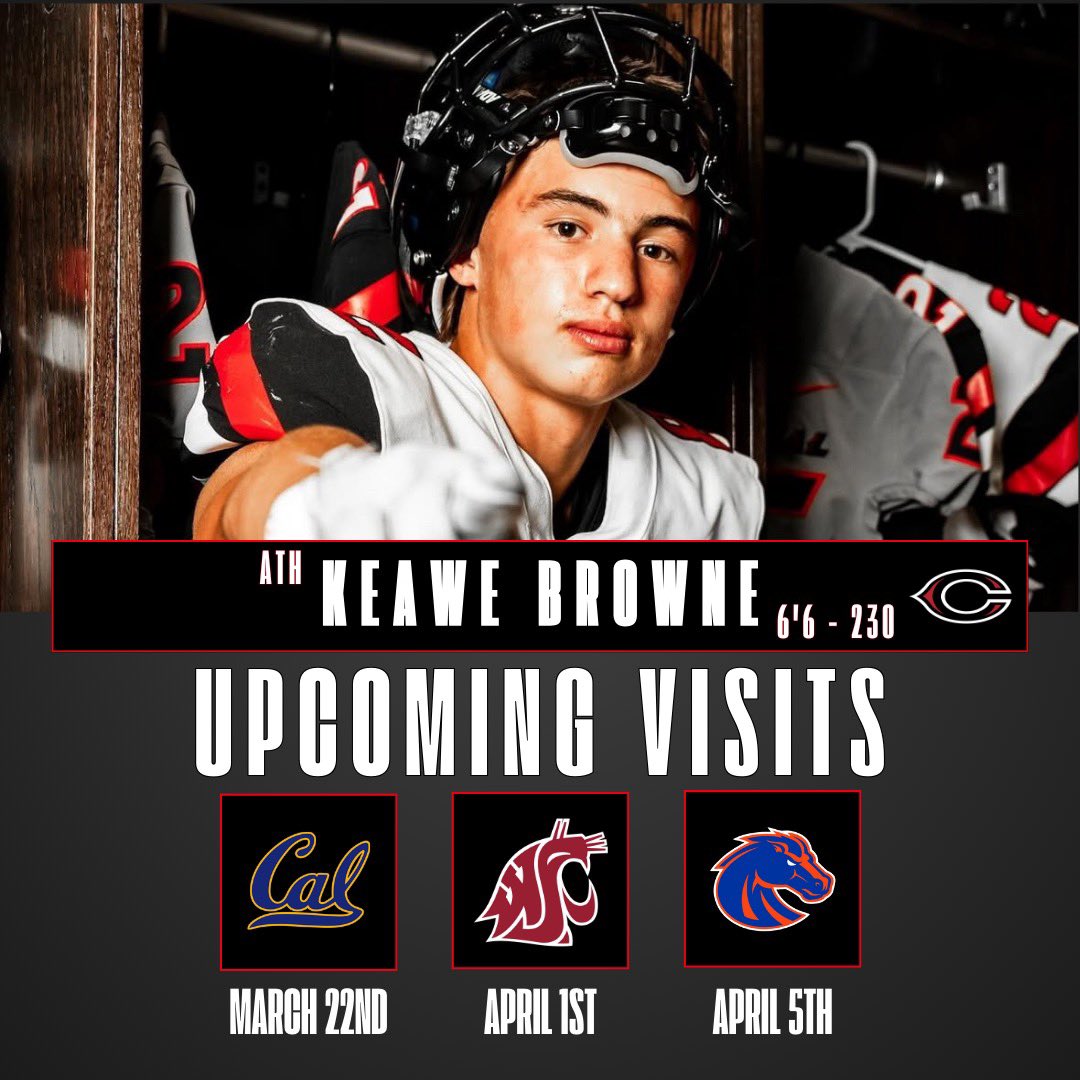 Excited to get on campus over the next few weeks!
<a href="/Cen10Football/">Corona Centennial Football</a> <a href="/GregBiggins/">Greg Biggins</a> 
<a href="/adamgorney/">Adam Gorney</a> <a href="/ChadSimmons_/">ChadSimmons</a> 
<a href="/BrandonHuffman/">Brandon Huffman</a> <a href="/BlairAngulo/">Blair Angulo</a> 
<a href="/SSchraderOn3/">Scott Schrader</a> <a href="/QBCatalano/">Anthony Catalano</a>