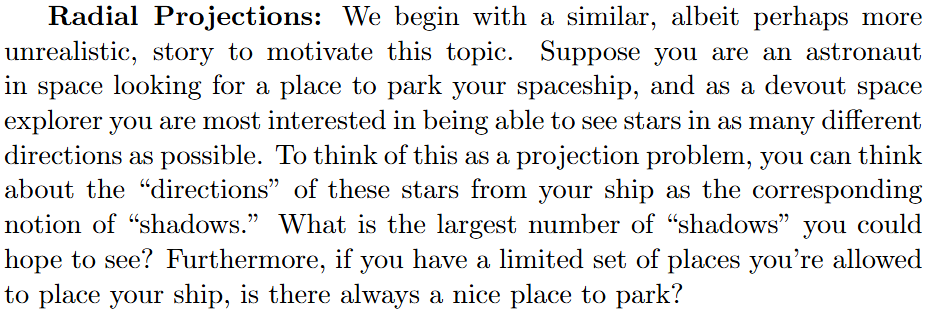 trying to explain my research area