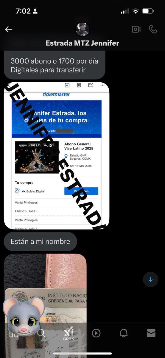 ilcrhda's tweet photo. Pobre chava que usan sus datos e identidad https://t.co/h93EmZavxo