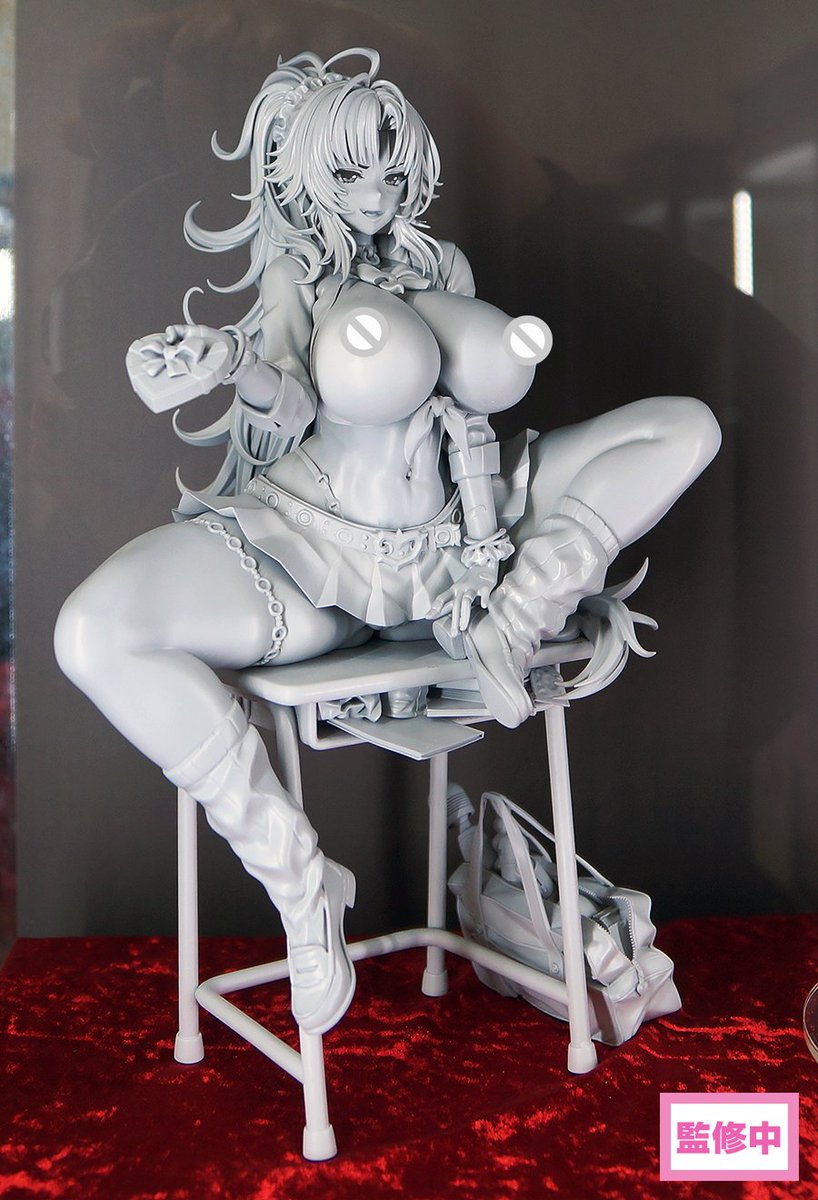 「【初お披露目】『ラストオリジン』より「小悪魔ギャル バーバリアナ」原型制作:げぼ」|ネイティブのイラスト