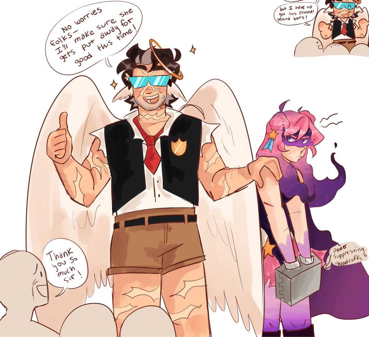 my herooooo sighs dreamily