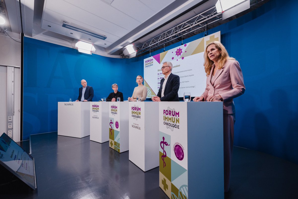 Stiftung_IO's tweet photo. 🚀 Zukunft der Immunonkologie: Wie bleibt 🇩🇪 wettbewerbsfähig?🔥 Schnellere Zulassung durch zertifizierte Zentren?💰 Steigende Kosten – brauchen wir neue Preismodelle?🔬 Forschung stärken, statt Start-ups zu verlieren!📊 Real-World-Daten nutzen für bessere Therapieentscheidungen https://t.co/UFgQPgxtPg