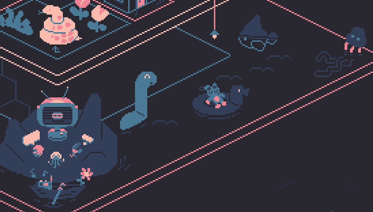 geidaigames's tweet image. 今年のメインビジュアルにクローズアップ🔍出展作品がモチーフとなった要素が散りばめられています🎲games.geidai.ac.jp/06/