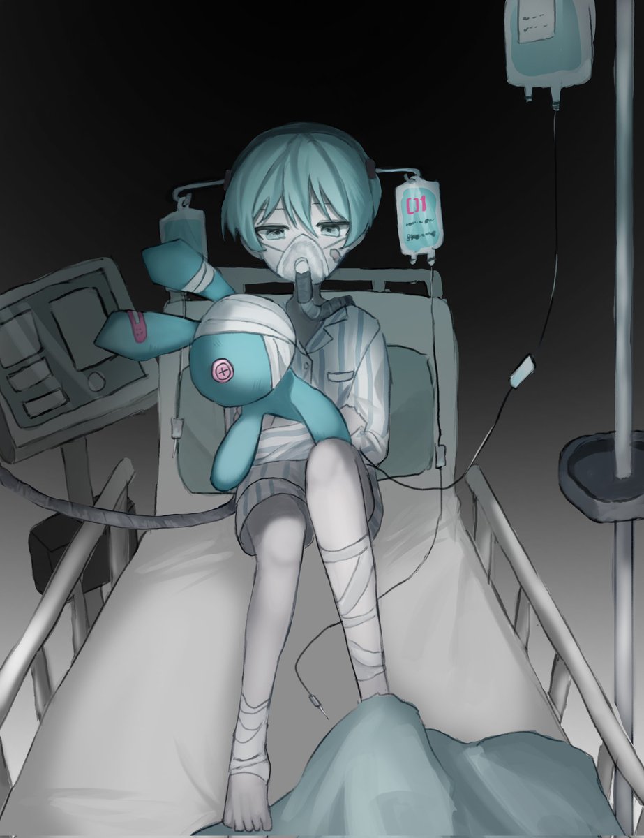 hamma_v's tweet photo. 병원 미쿠 그렷어여
#初音ミク https://t.co/04Ej6udxOY