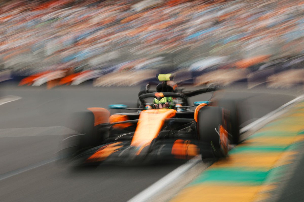 Mclaren en la clasificación de Australia. Fuente: Twitter Mclaren