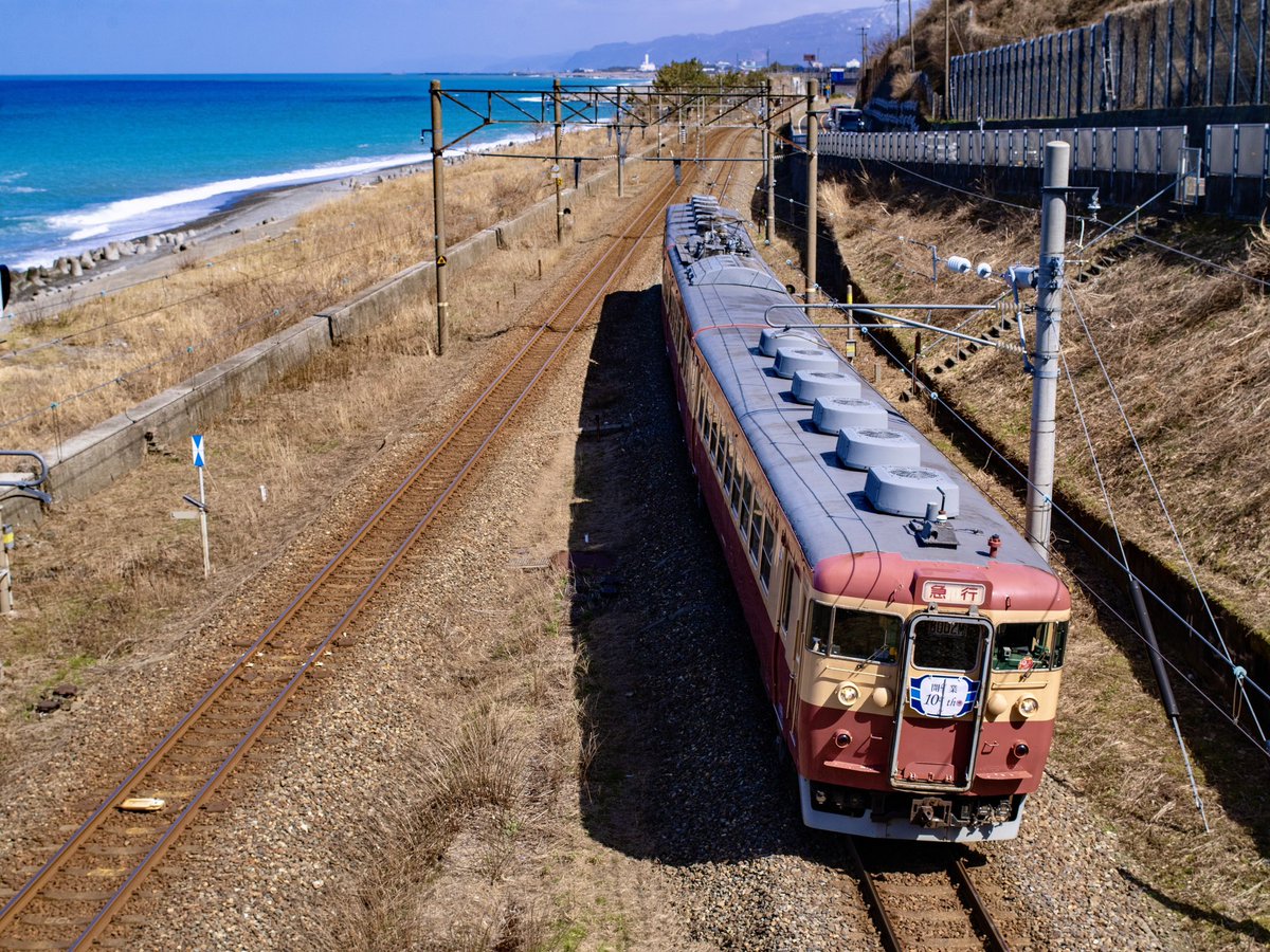 rakiarimo590723's tweet photo. 2025/3/14
えちごトキめき鉄道 413系+455系
㊗️復活 https://t.co/RFGtLW8ufj