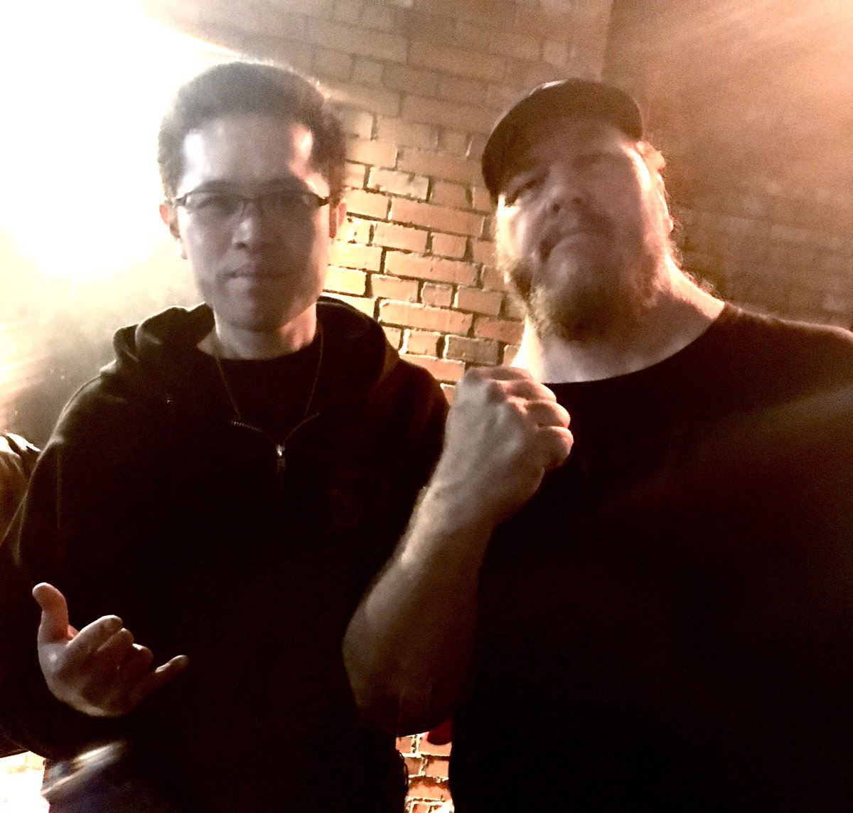 DaisukeSumida1's tweet image. デスメタルレジェンドのリックとテリー、Gruesome等で活躍するマットと📸❤️‍🔥❤️‍🔥❤️‍🔥
Left To Die、撮影してくれた方、ありがとうございました!!
DMをずっと好きで良かった!!🔥🔥🔥

#LeftToDie
　#RickRozz #TerryButler #MattHarvey 
　#Photo

#ScreamBloodyLeprosy 
#JapanTour2025

#DeathMetal #Death