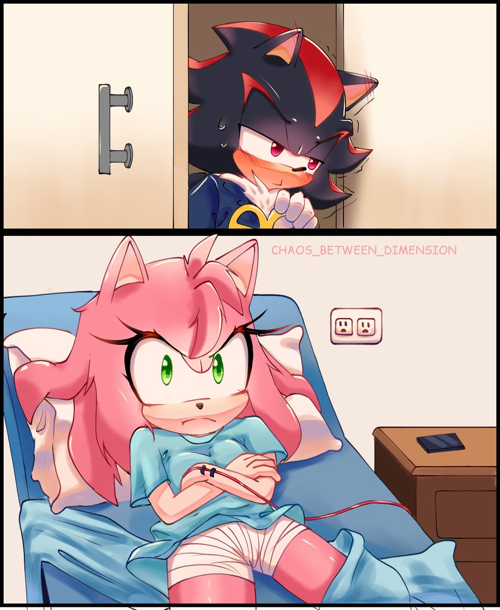 chaos_Between_D's tweet photo. Le hizo el salto del tigre 🐅 XD

#SonicTheHedgehog #sonic #sonicfanart #ShadowTheHedgehog #AmyRoseFanart #amyrose #shadamy https://t.co/wSiWHrLcIG