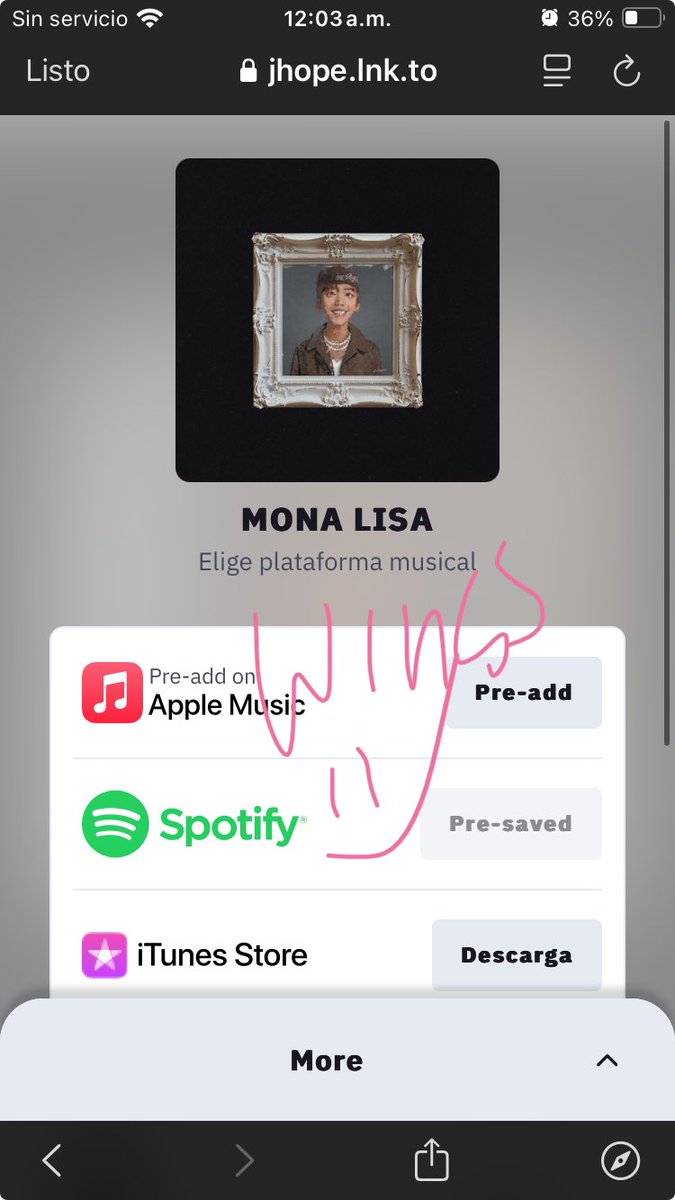 wingustwi's tweet photo. @bts_bighit Listo rey

J-HOPE IS COMING
MONA LISA IS COMING 
MONA LISA BY J-HOPE
#jhope #제이홉 #jhope_MONALISA https://t.co/ZYCGT5Yplp