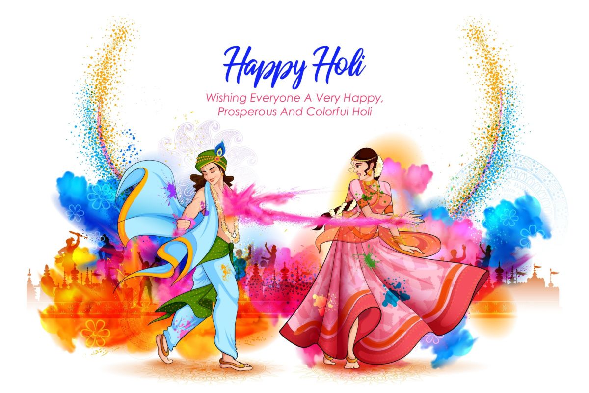 I wish you all a very Happy Holi! 🌈🌸 May this festival bring you closer to your loved ones and fill your heart with warmth and joy. As the vibrant colors of Holi fill the air, I pray that your life is painted with happiness, laughter, and love. Let’s embrace the colors of life.