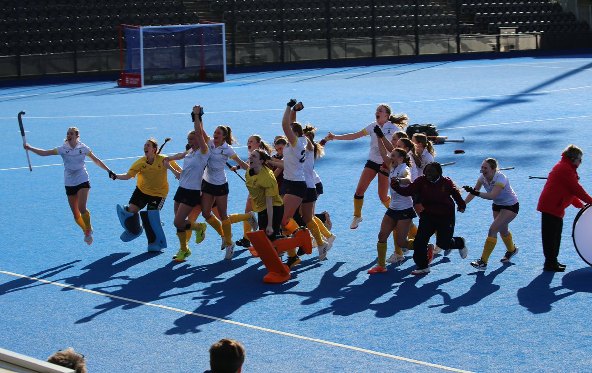 HeadGeog's tweet image. V proud Dad moment- daughter’s hockey team won the schools’ National Finals at Lee Valley this week!