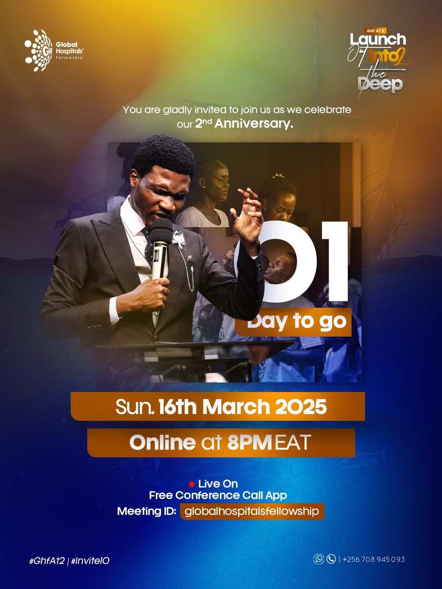 ndagireritah901's tweet photo. β01 Day To go!
#GHFAt2π
#OnlineEvent | Invite10 https://t.co/PhbBAMErc9