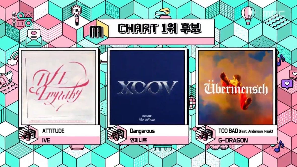 🔥인피니트가 쇼!음악중심 1위 후보에 올랐습니다.

4일간의 성적만 반영되는만큼 꼭 ⚡️투표점수 만점⚡️이 필요합니다.

❗️[뮤빗]앱 투표
> 1계정 5회 가능 (유료 가능)
> 다계정 가능

❗️문자투표
#0505 인피니트 투표

💛꼭 꼭 부탁드려요💛