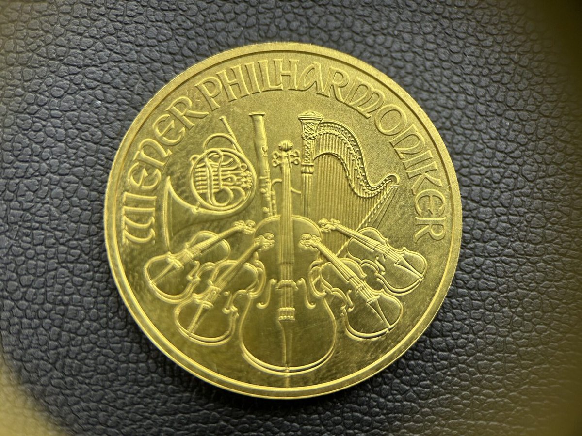 ウィーンハーモニー金貨 1/2oz をお譲り頂きました。 antiqueclub.jp/item_record/%e…