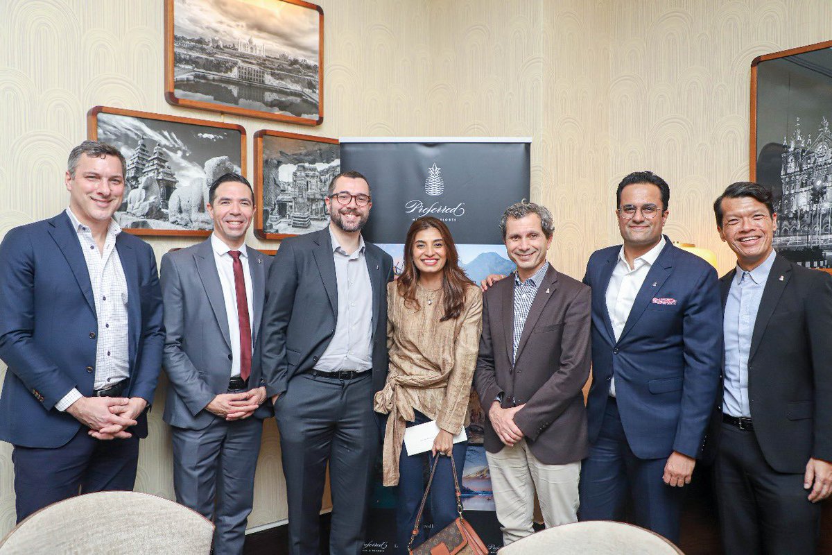 Camyaa's tweet photo. An Evening of Connections &amp; Insights with Preferred Hotels

Thank you, Mr. Mayank Tuteja (@PreferredHotels), for hosting a fantastic networking dinner at Indian Accent, BKC Mumbai! https://t.co/4F9B70FpsY