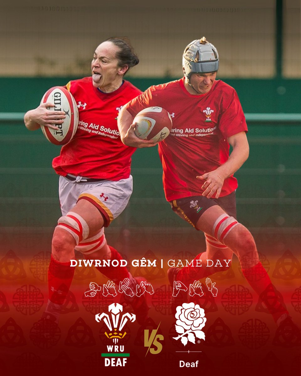 WalesDeafRugby's tweet image. 🔥 Mae’n amser i wynebi’r hên elyn 🔥

🔥 It’s time to face the old enemy 🔥

#WalesDeafRugby | #NoBarriers | #DeafRugby | #DeafSport | #DeafCommunity | #Sponsorship | #SponsorUs | #SupportInclusivity

✍️ @edit7_media 
📸 @Sparryphoto