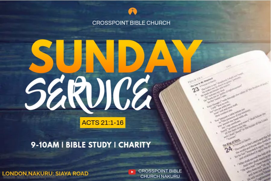 CBC_Nakuru's tweet photo. Join us tomorrow for the Lord's day. https://t.co/z1q5PAbZIz