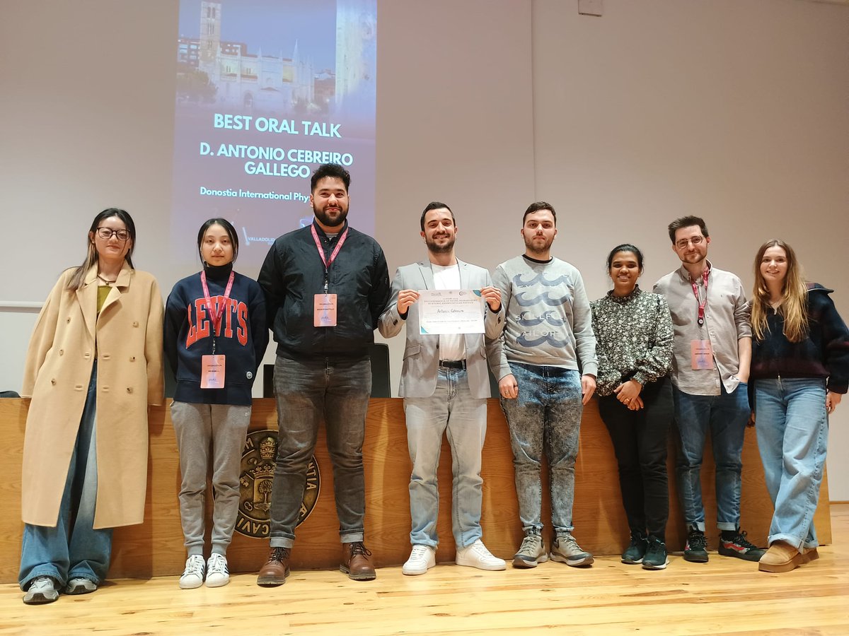 aceb_chem's tweet photo. It was an honor to participate in the @j2ifam2025 congress, and to receive the Best Talk Award. Heartfelt thanks to the organizers for hosting such an outstanding event. See you next year in Madrid! #J2IFAM https://t.co/7KdaKNRzja