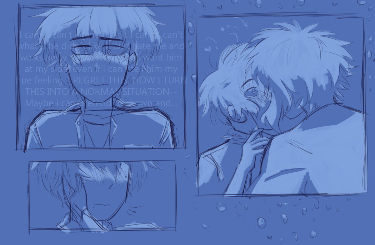 Someone decided to do a COMIC IN DAY ONE... BEING ALREADY LATE. I let my headcanons consume me,, well, hope you enjoy（；´д｀）ゞ #ruitoyaweek2025 #ruitoya im so tired it's 4am bye