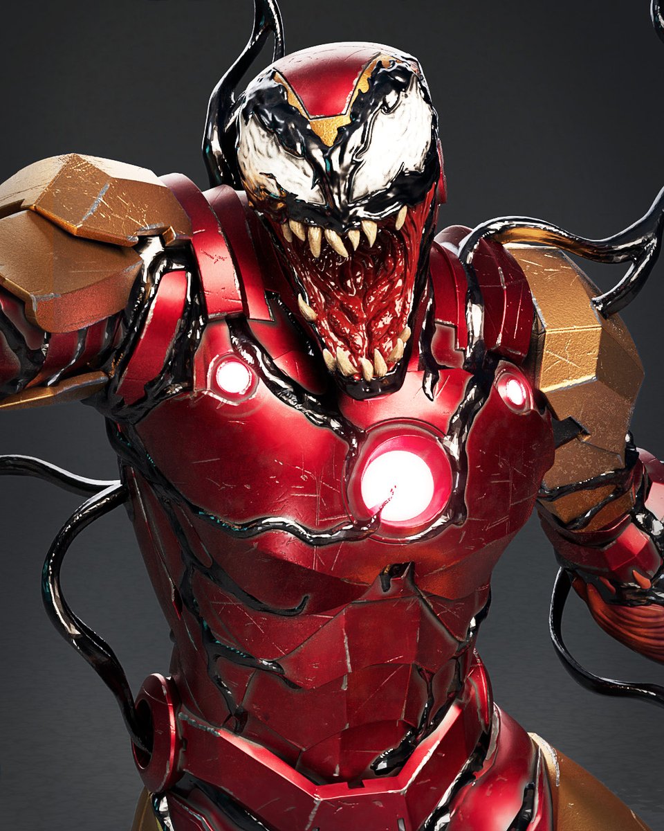 Ironman Venomized

Hey guys, I finished Ironman Venomized. Was inspired by the art of <a href="/artbykunkka/">artbykunkka</a>
Hope you like it

#zbrush #3dart #MarvelRivals #Marvel #Spiderman #venom #3DPrinting