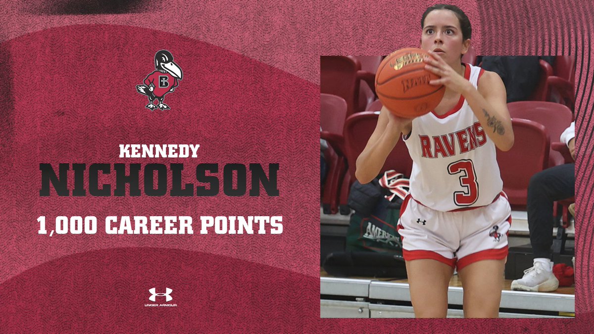 Raven Athletics (@ravenathletics) on Twitter photo Kennedy Nicholson becomes the newest member of the <a href="/Raven_WBB/">Benedictine WBB</a> 1,000 scoring club with her 7th 3-pointer of the game tonight against LSU-Alexandria. #UnleashGreatness Kennedy Nicholson becomes the newest member of the <a href="/Raven_WBB/">Benedictine WBB</a> 1,000 scoring club with her 7th 3-pointer of the game tonight against LSU-Alexandria. #UnleashGreatness