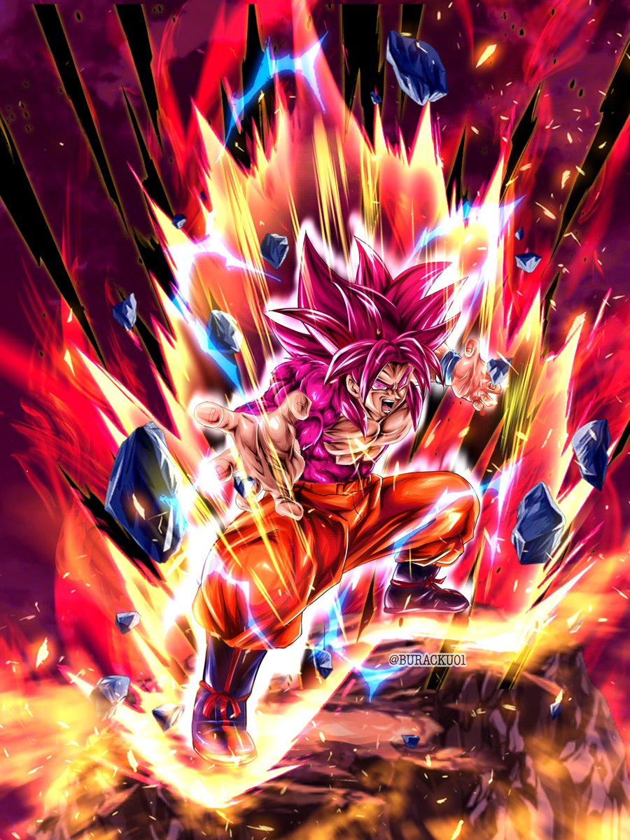 Buracku01's tweet image. Goku Super Saiyan 4 - Daima
#DBLegends 
#DBDaima