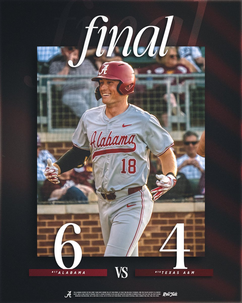 Found a way!

#RollTide