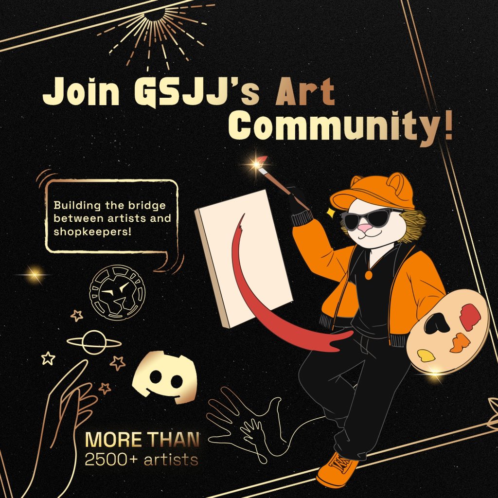 GS_Promo_Inc's tweet image. GSJJ is committed to being the preferred supplier for artists! Welcome to join our art community!🙌🔥

There are more than 2,500 artists in our discord server now!🧑‍🎨

Of course, we also have the latest product trends, art activities with rich prizes, giveaways, space for…
