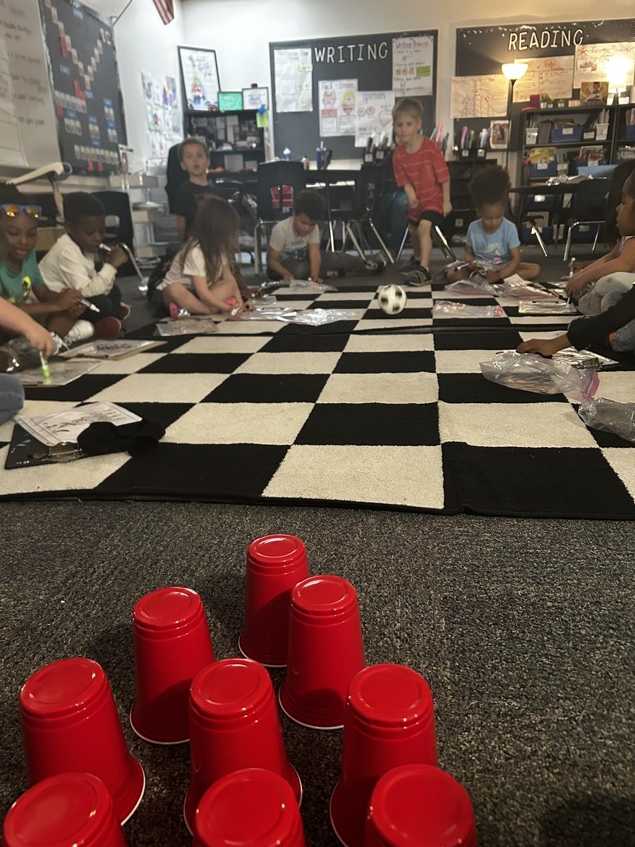 Just some subtraction bowling on this Fri-YAY! <a href="/GracemorNKC/">Gracemor Elementary Lions</a> <a href="/NKCSchools/">NKC Schools</a>