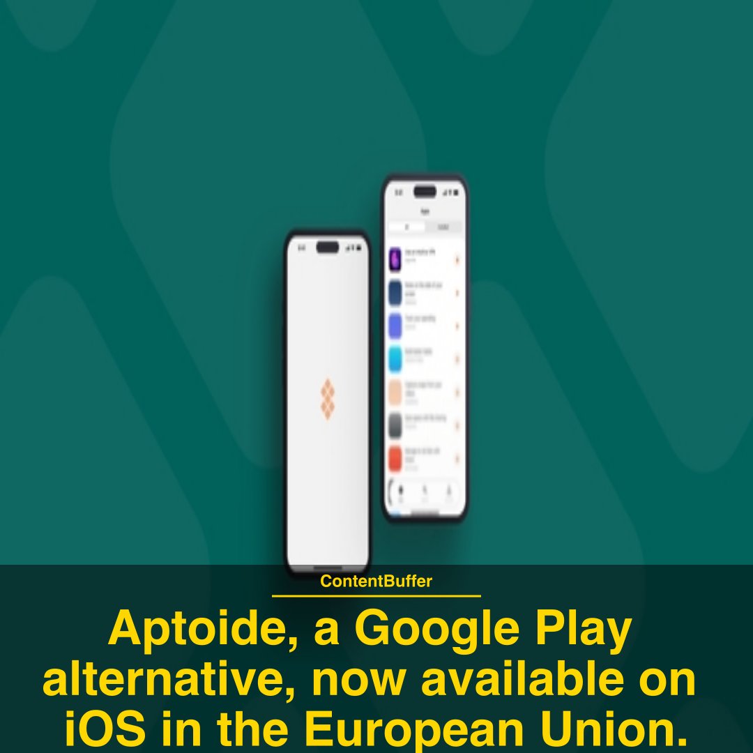 contentbuffer's tweet image. People in EU Can Now Access Alternative App Stores

 #eu #alternativeappstore #aptiode #viral #viralvideos #tech #software #AI #artificialintelligence #technology #reelsvideo #trending #engineering

contentbuffer.com/issues/detail/…