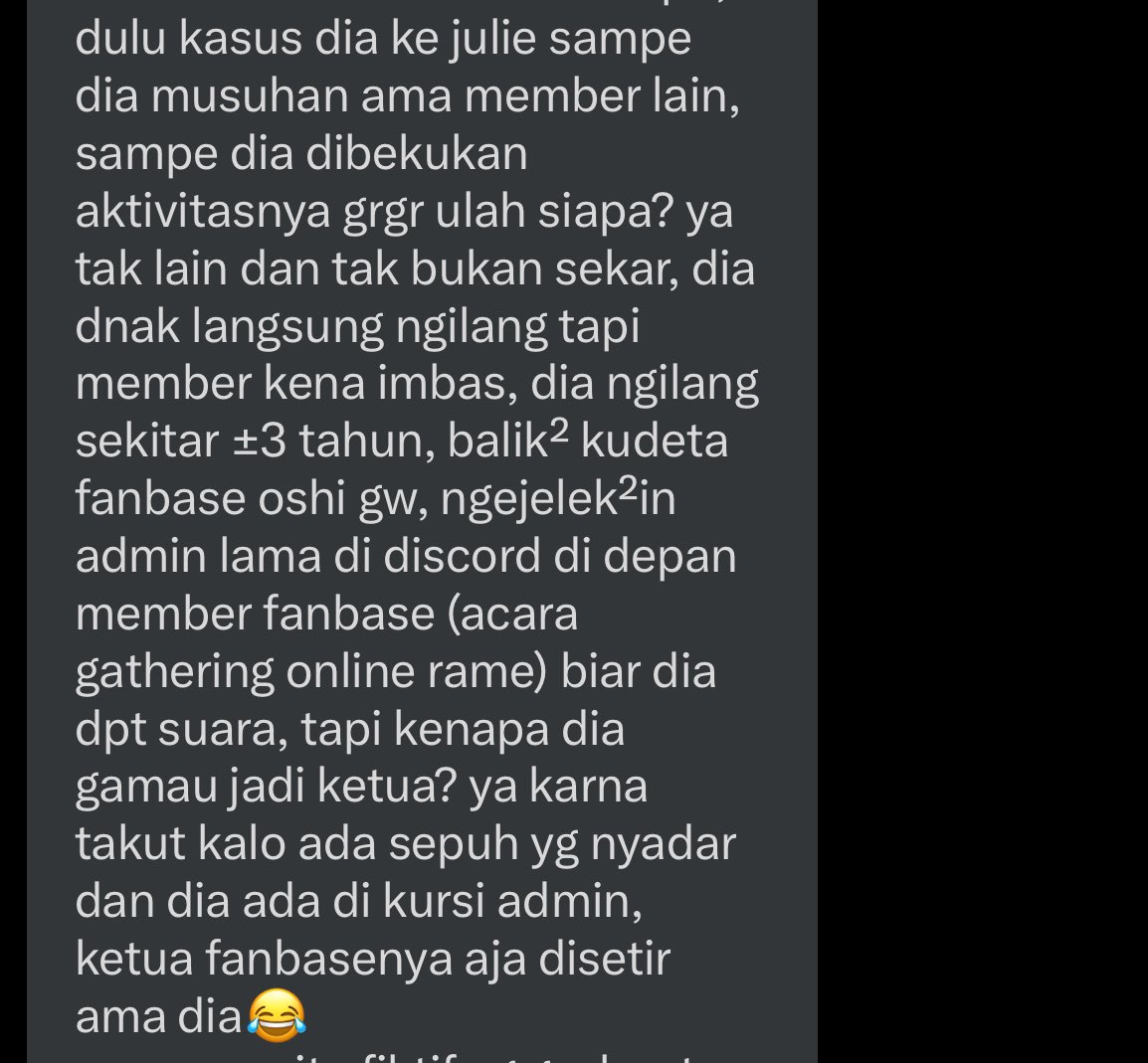 inf1nity3nd's tweet photo. keunikan @seecar_ lainnya, orang ini berbahaya karena kata-katanya manipulatif dan gaslighting, kalo member yg usianya masih mudah dan emosinya belum stabil, pasti bisa kemakan akal bulus orang ini https://t.co/H2ZwW9Fg7e