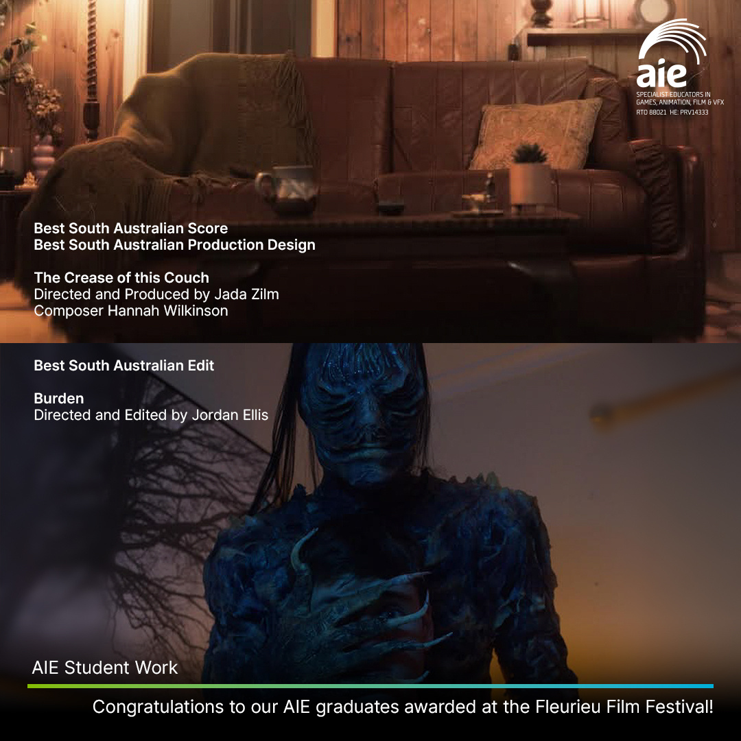 🎉 Congratulations to our incredibly talented alumni for their outstanding achievements at the Fleurieu Film Festival! 🌟

Well done on these amazing achievements – we couldn’t be prouder! 👏🎉 #FleurieuFilmFestival #AIE #Filmmaking #AIEFilmSchool #MAPS