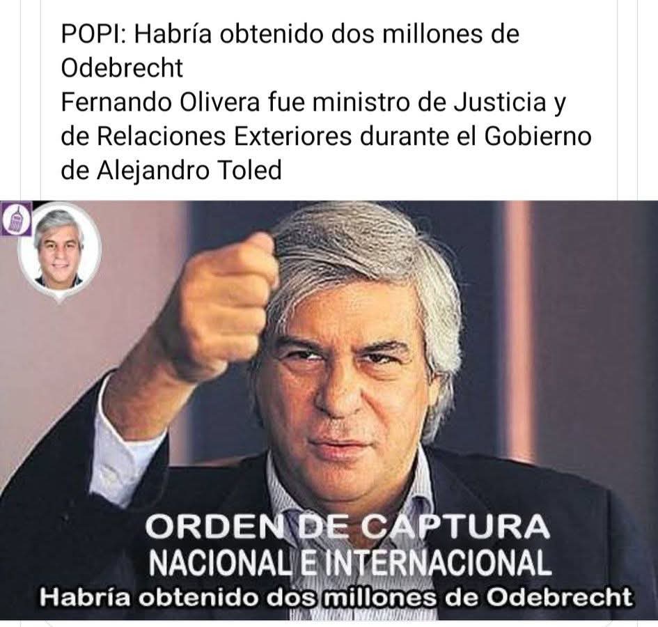 santy19602010's tweet photo. ¿RECUERDAN?
Popy Olivera, el ministro de Toledo que le abrió las puertas a ODEBRECHT.
no lo hizo Gratis, este corrupto miserable cobró 2 MILLONES.
Despierta Perú, así robaron desde 2001. https://t.co/IOhckdm1Ce