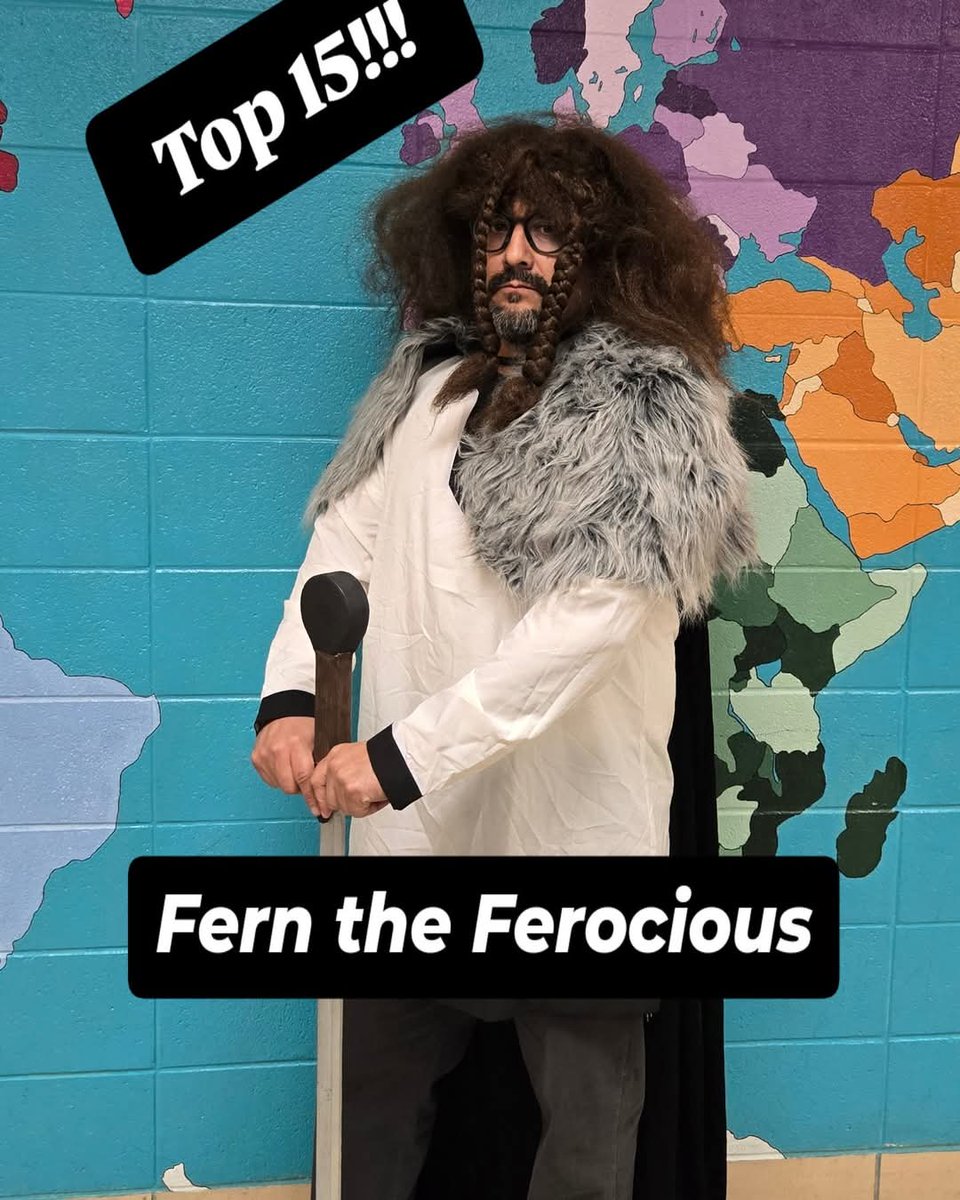 Thank you for helping me reach the Top 15! Now, I need your support to stay in the Top 10—let’s aim for #1! Vote daily at: americasfavteacher.org/2025/fernando-…. Your support means the world to me!
